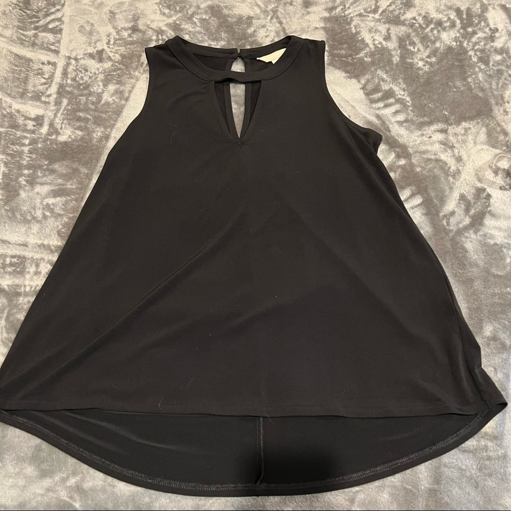 Banana republic black flowy blouse